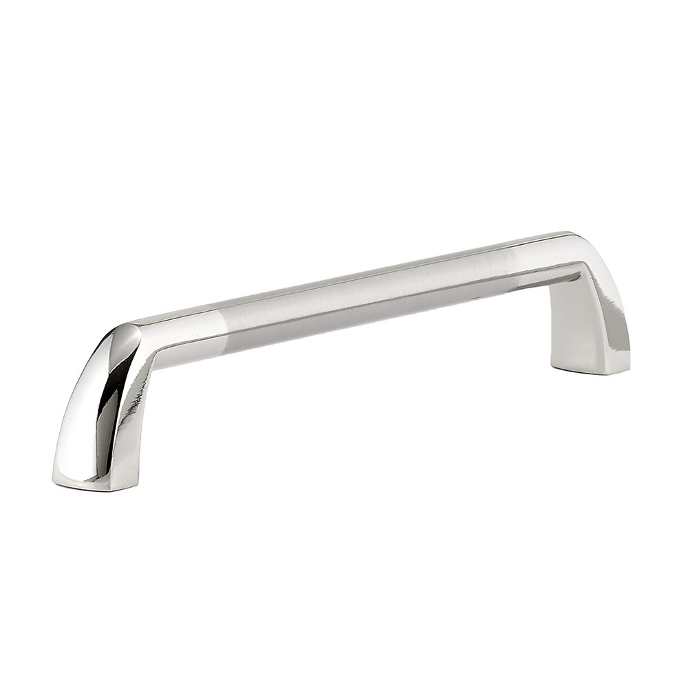 6 1/4" Center Huntington Handle in Chrome and Brushed Nickel