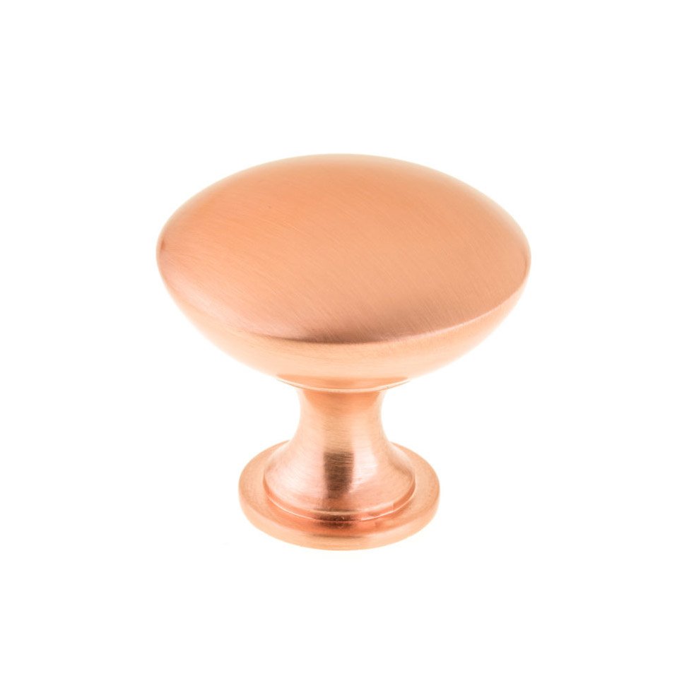 1 9/16" Round Contemporary Knob in Rose Gold
