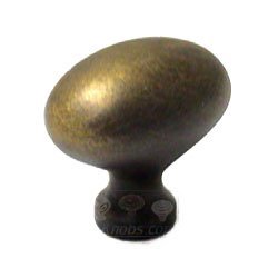 Oval Knob in Antique English