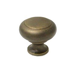 Hollow Two Step Knob in Antique English