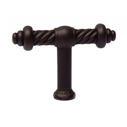 Small Twisted Knob in Oil Rubbed Bronze
