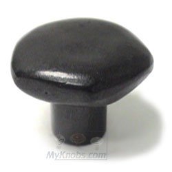 Five Sided Knob in Antique Pewter