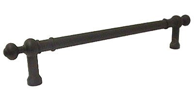 18" Centers Plain Appliance Pull with Decorative Ends In Oil Rubbed Bronze