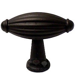 Small Indian Drum Knob in Oil Rubbed Bronze