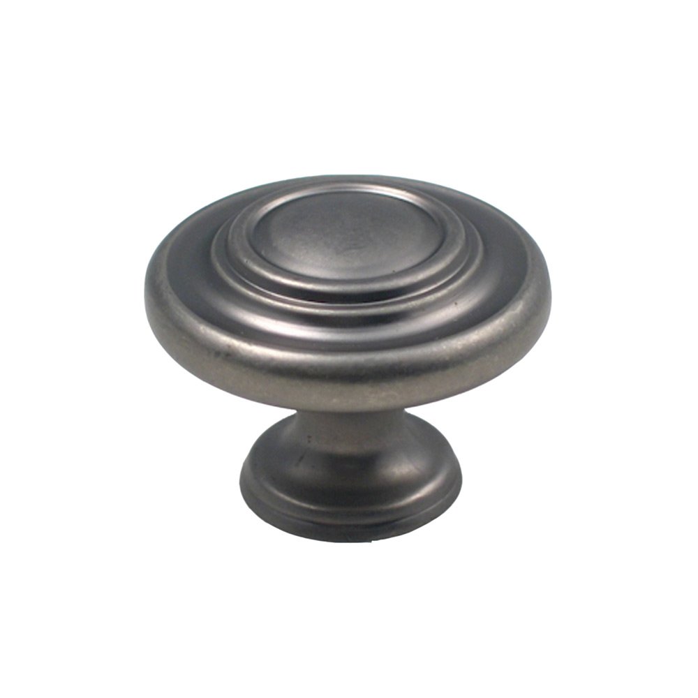 1 5/16" Diameter Concentric Knob in Weathered Pewter