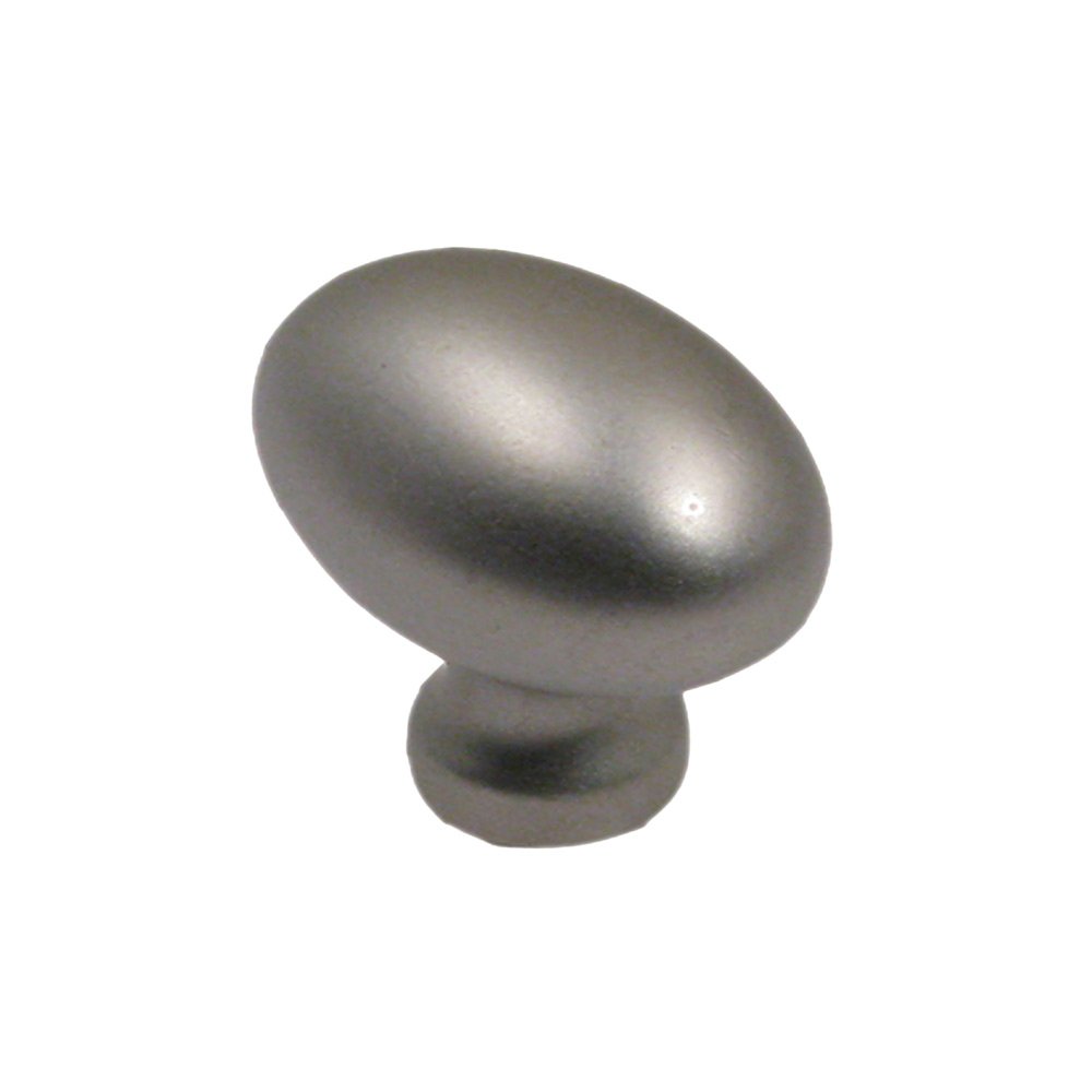 1 3/8" Egg Knob in Weathered Pewter