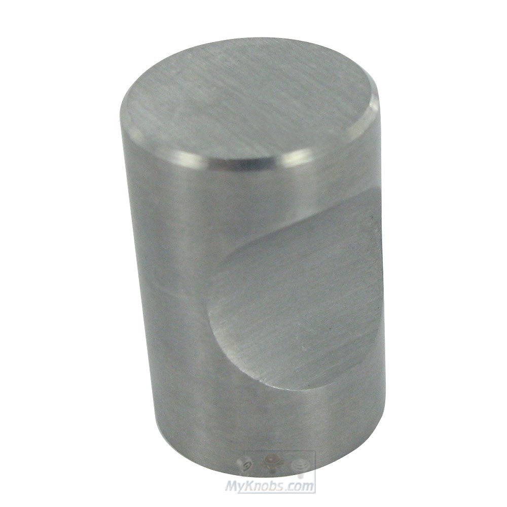11/16" Diameter Classic Cylinder Knob in Stainless Steel