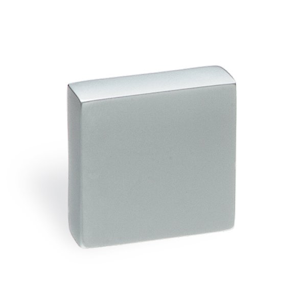 Knob in Matte Chrome Antimicrobial Finish Performance Finish