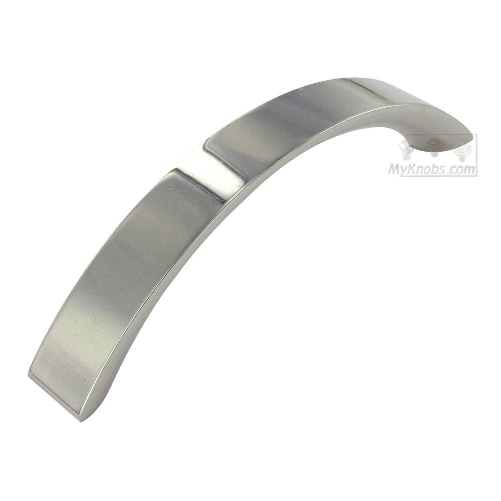 3 3/4" Centers Crescent Handle in Polished Nickel