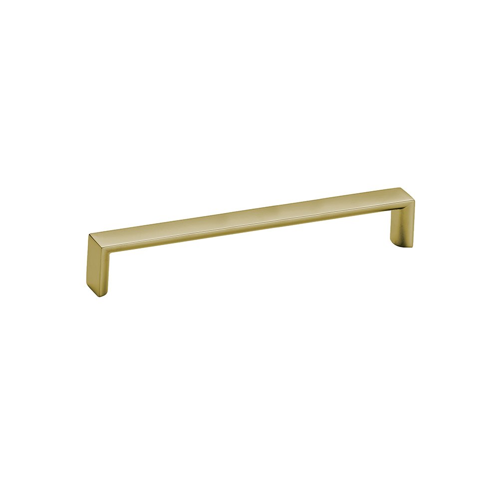 18 7/8" Centers Angular Handle in Matte Gold