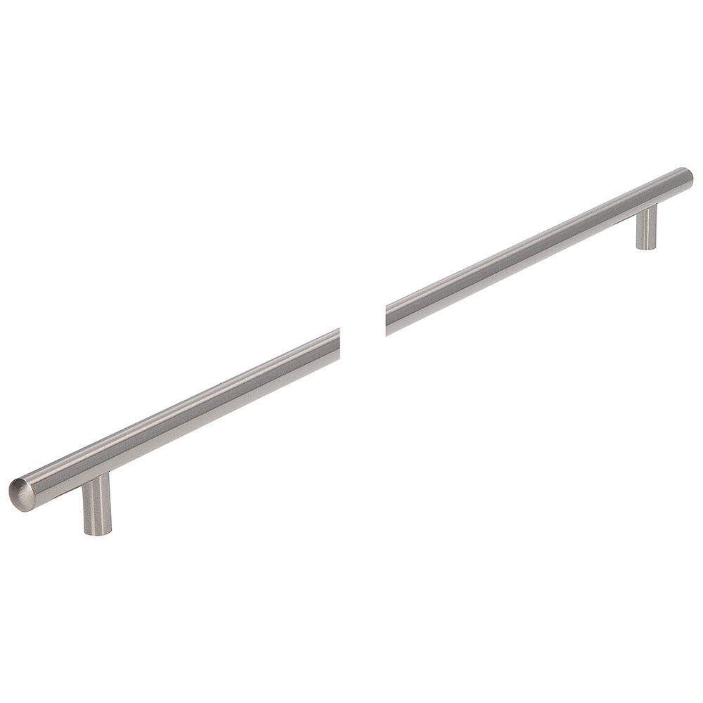 552 mm Centers European Bar Pull in Stainless Steel Effect