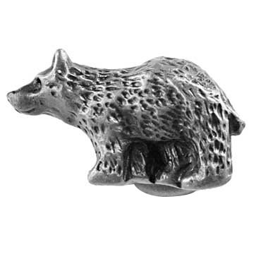 Bear Knob Right in Pewter