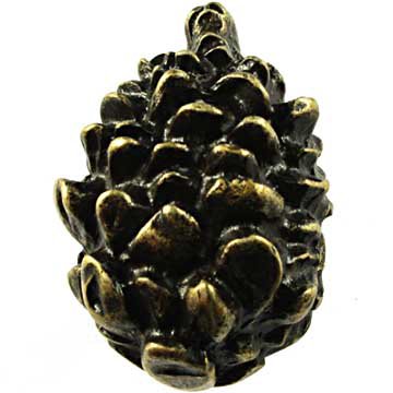 Pinecone Knob in Bronzed Black