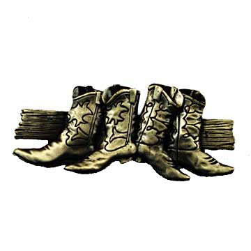 Boots Pull in Antique Brass
