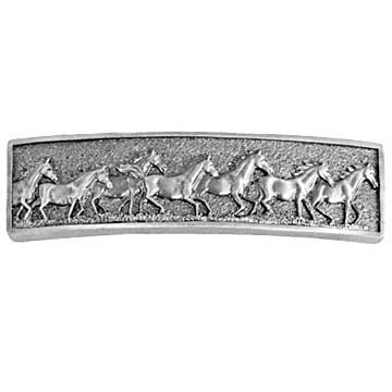 Running Horse Pull in Pewter