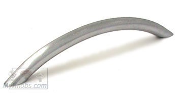 5 1/8" Curved Drawer Handle in Brushed Chrome