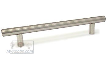 5 1/8" Steel Pull in Stainless Steel Finish