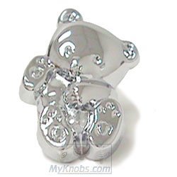 1 11/16" Teddy Bear Knob in Polished Chrome