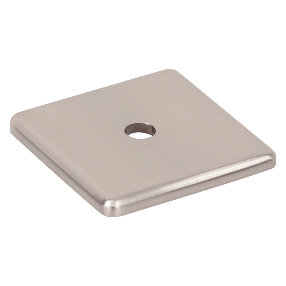 Radcliffe 1 1/4" Knob Backplate In Brushed Satin Nickel