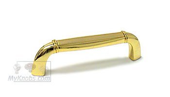 2 1/2" Centers Two-Tone Bench Pull in Gold and Matte Gold