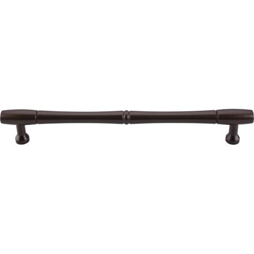 Oversized 12" Centers Door Pull in Oil Rubbed Bronze 13 15/16" O/A