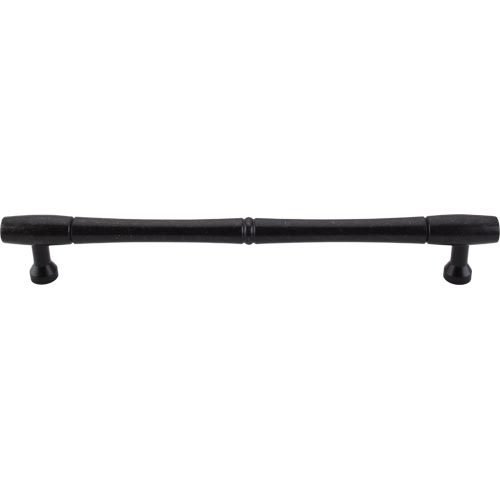 Oversized 12" Centers Door Pull in Patine Black 13 15/16" O/A