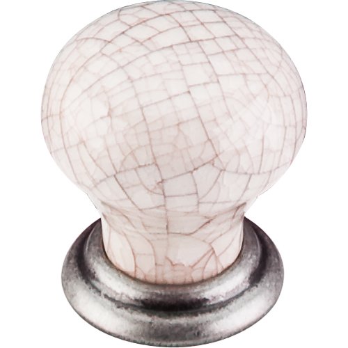 Small knob 1 1/8" in Pewter Antique & Antique Crackle