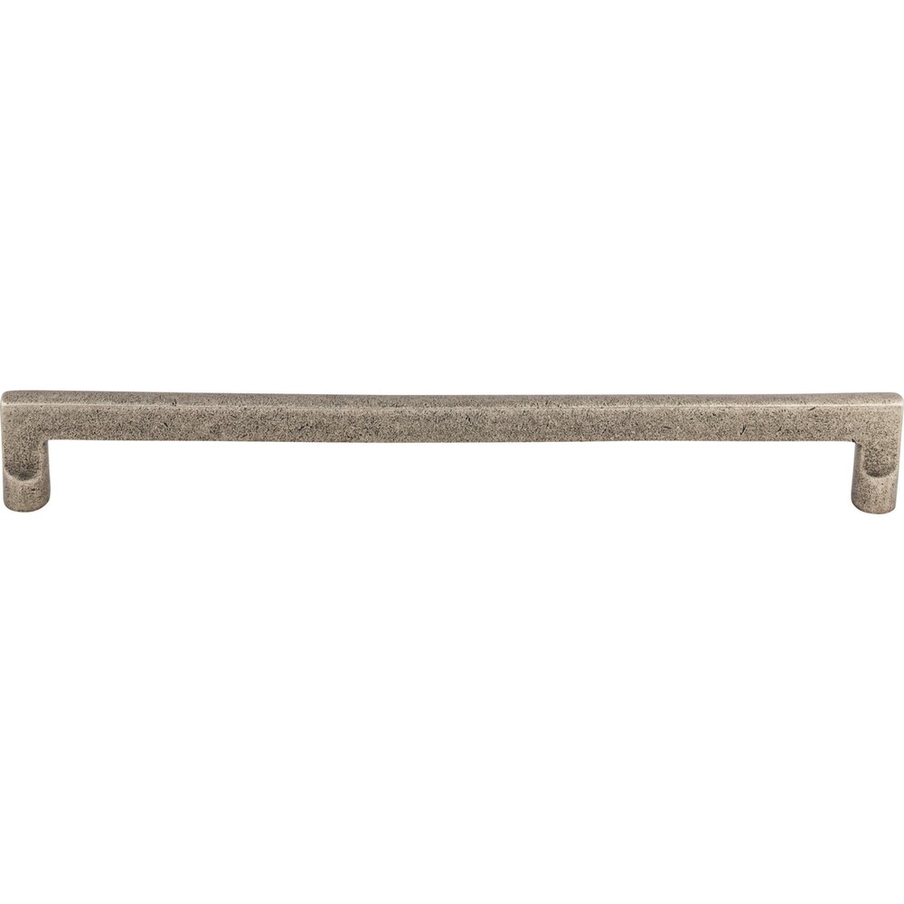 Aspen Flat Sided 12" Centers Bar Pull in Silicon Bronze Light
