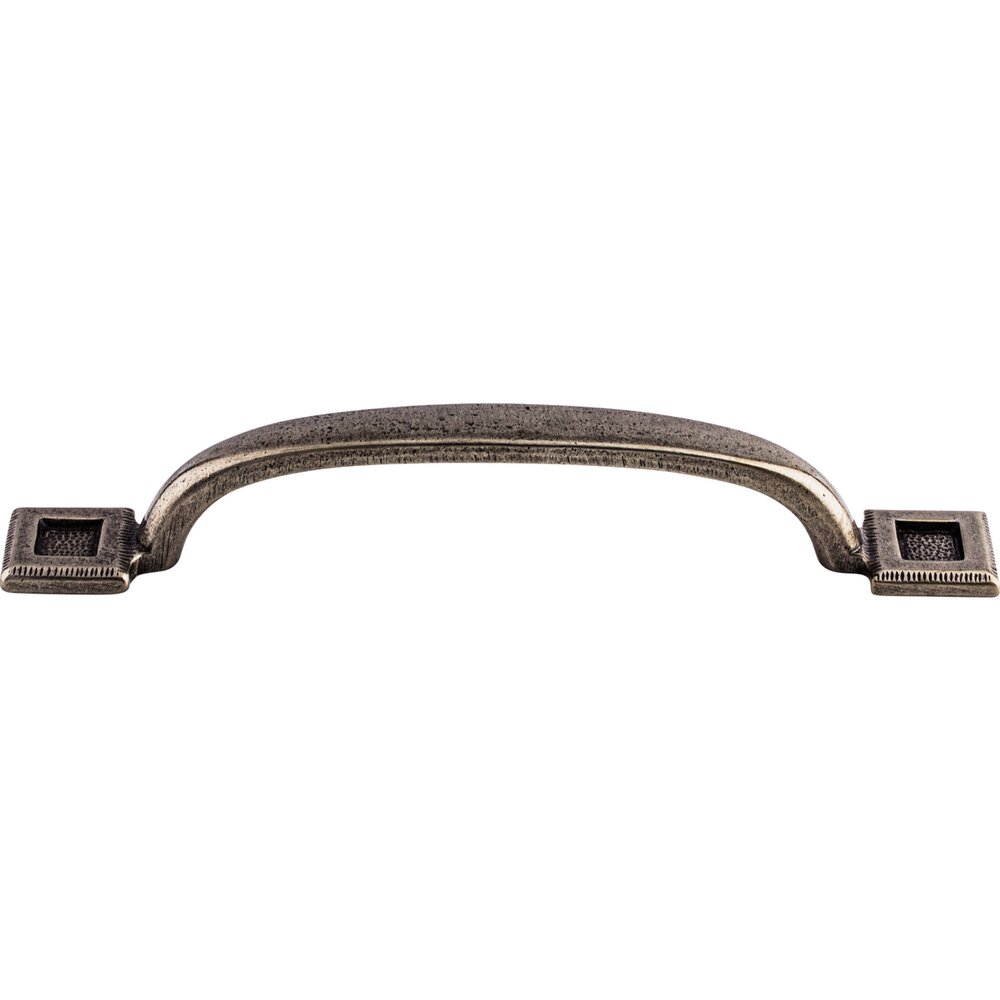 Square Inset 5 1/16" Centers Bar Pull in Cast Iron