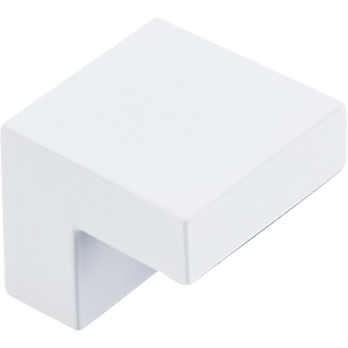 5/8" Centers Square Pull in White
