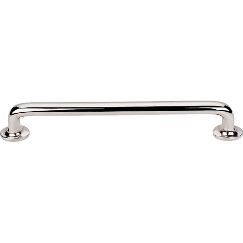 Aspen II Rounded 9" Centers Bar Pull in Polished Nickel