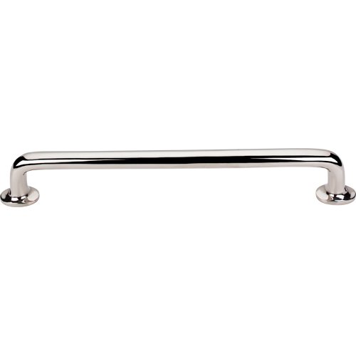 Aspen II Rounded 12" Centers Bar Pull in Polished Nickel