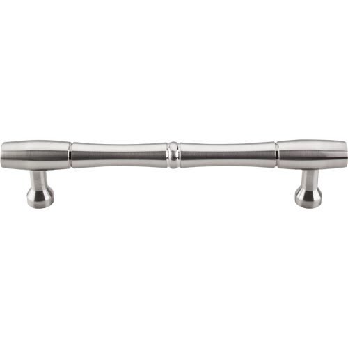 Oversized 8" Centers Door Pull in Brushed Satin Nickel 9 3/16" O/A