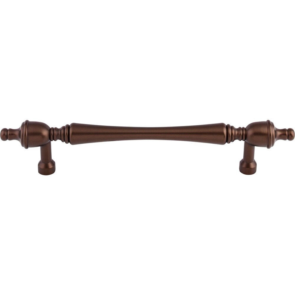 Somerset Finial 7" Centers Bar Pull in Oil Rubbed Bronze