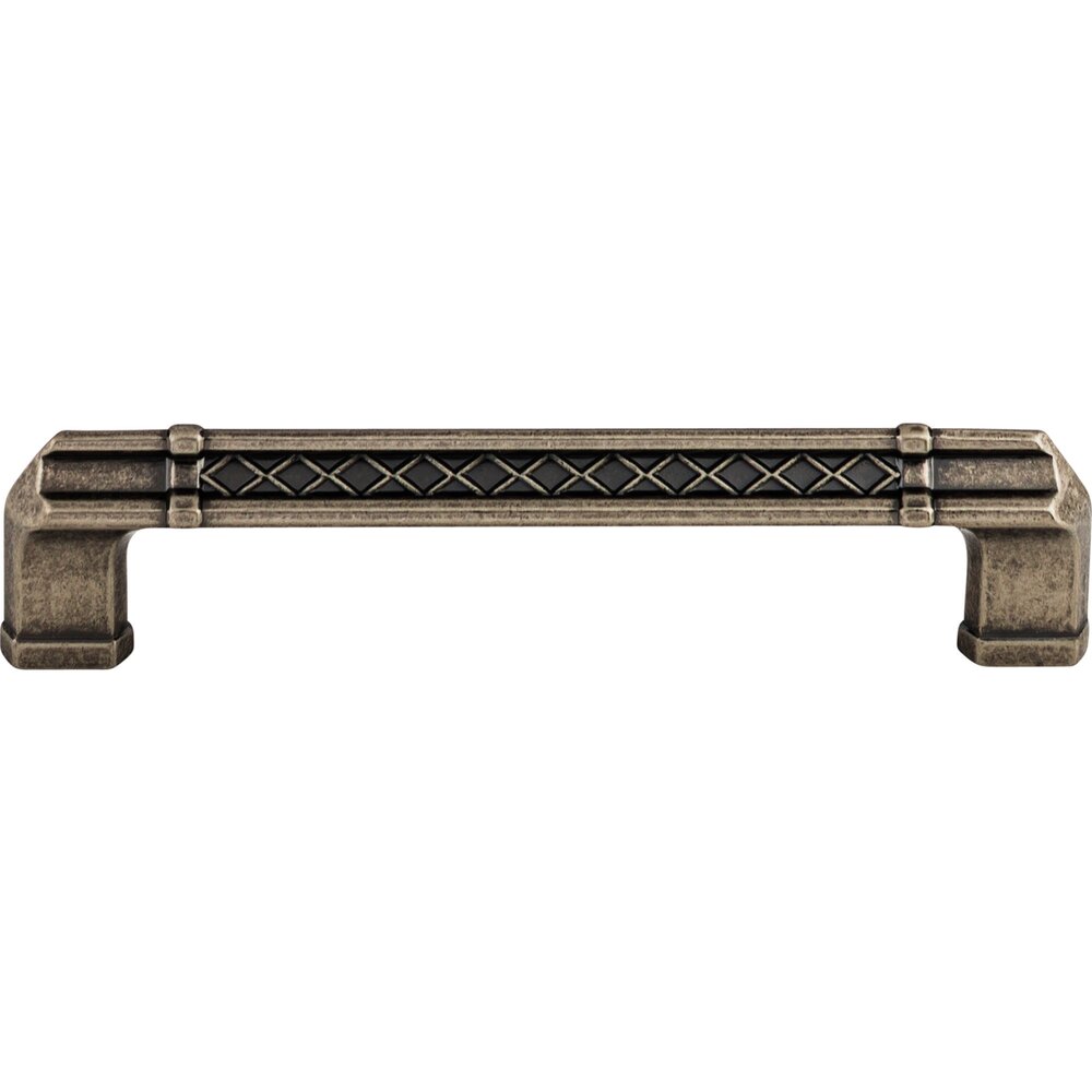 Tower Bridge 5" Centers Bar Pull in Pewter Antique