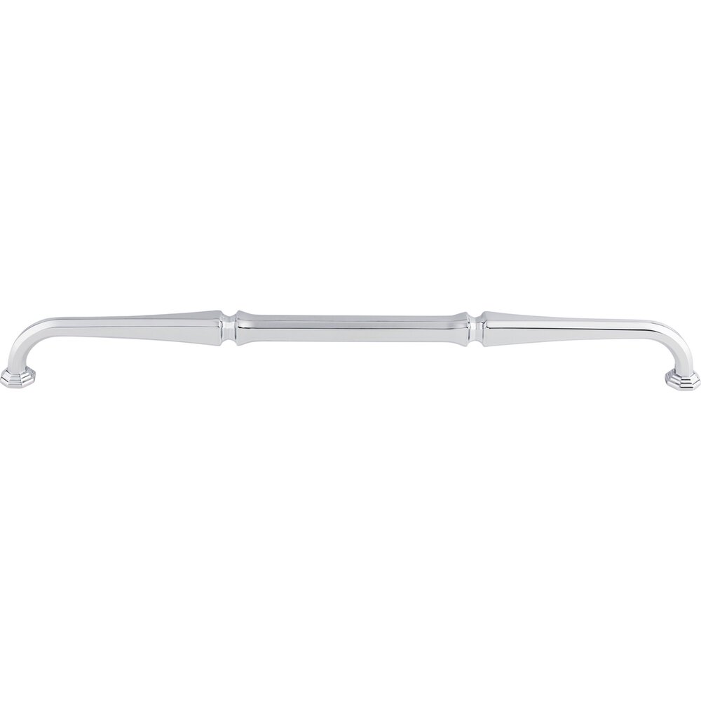 Chalet 12" Centers Arch Pull in Polished Chrome