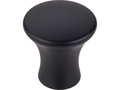 Oculus 7/8" Diameter Mushroom Knob in Flat Black