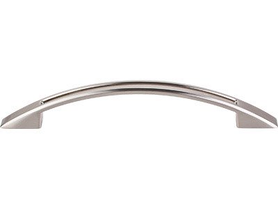 Tango Cut Out 5 1/16" Centers Arch Pull in Brushed Satin Nickel