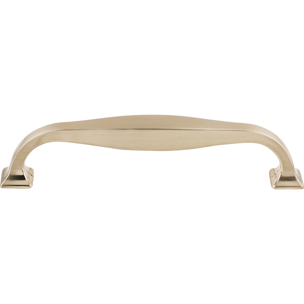 Contour 5 1/16" Centers Bar Pull in Brushed Satin Nickel
