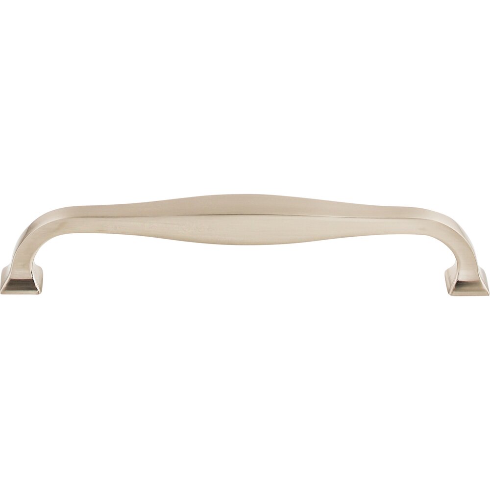 Contour 6 5/16" Centers Bar Pull in Brushed Satin Nickel