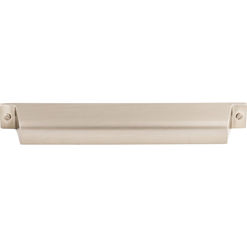 Channing 7" Centers Cup Pull in Brushed Satin Nickel