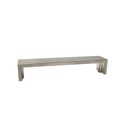 6 1/4" (160mm) Centers Flat Bench Pull in Brushed Nickel