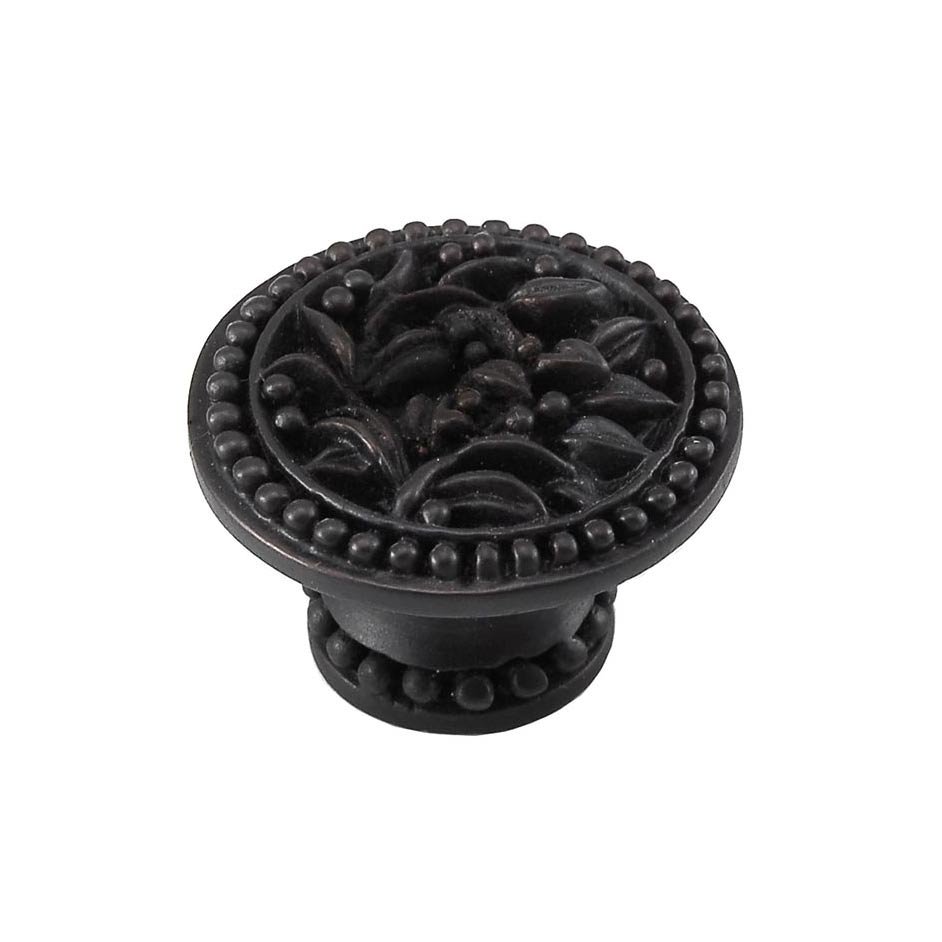 1 1/4" Knob with Small Base in Oil Rubbed Bronze