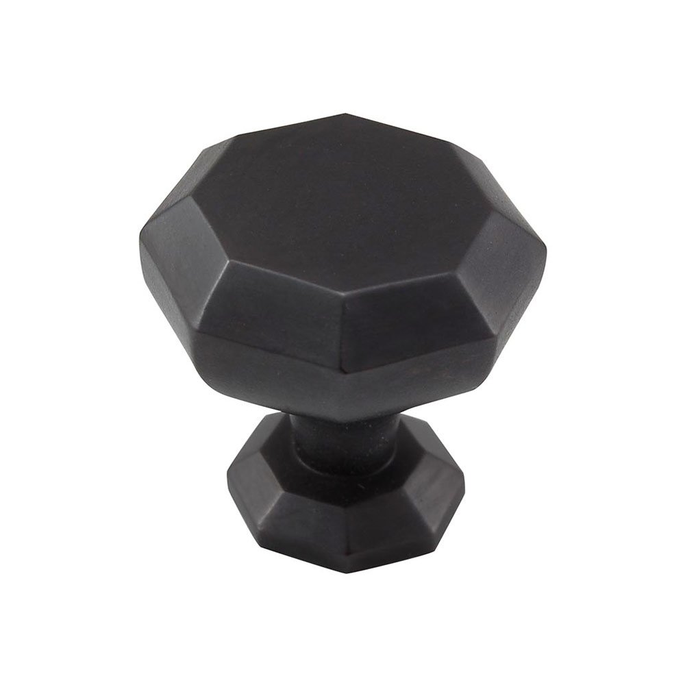 Octagon Large Knob 1 1/4" in Oil Rubbed Bronze