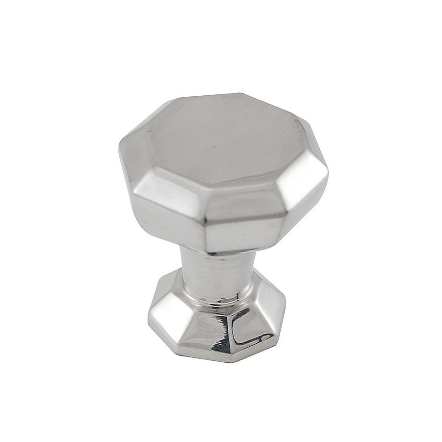 Classic Knobs - Octagon Small Knob 1" in Polished Nickel