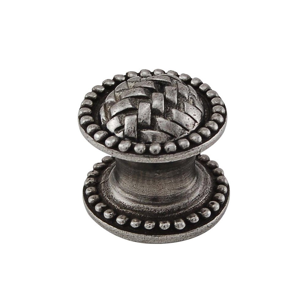 Small Knob 1" in Vintage Pewter