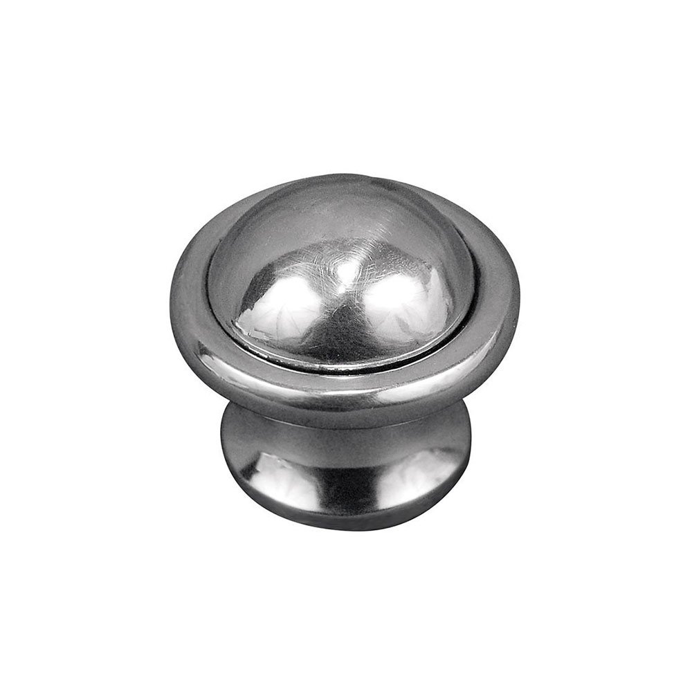 Large Knob 1 1/4" in Antique Silver