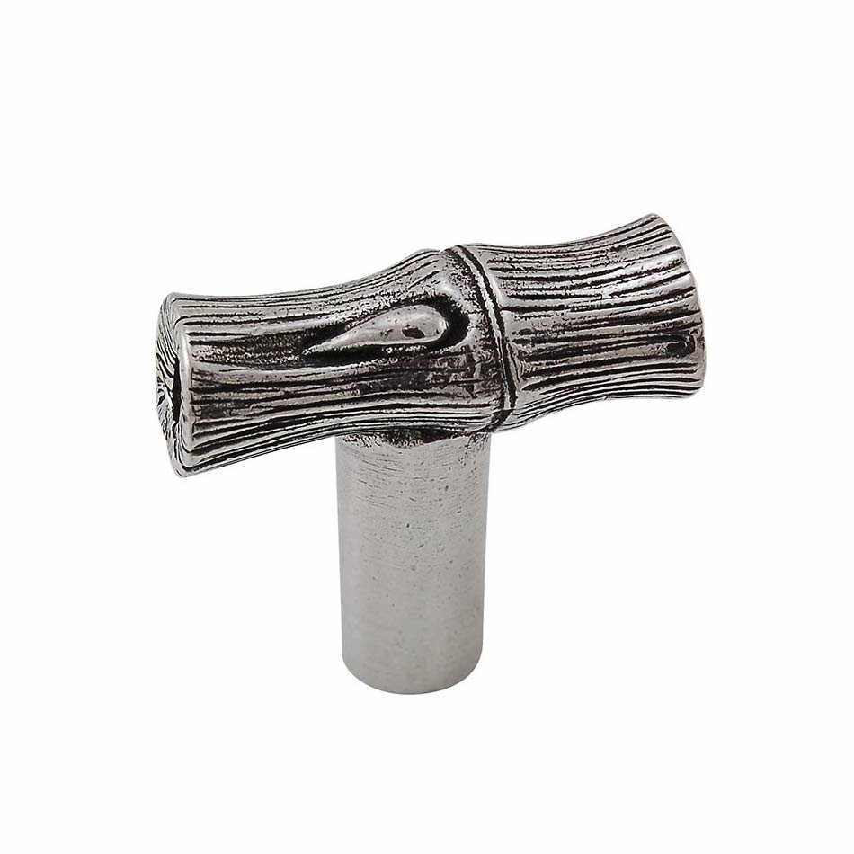 Bamboo Knob in Vintage Pewter