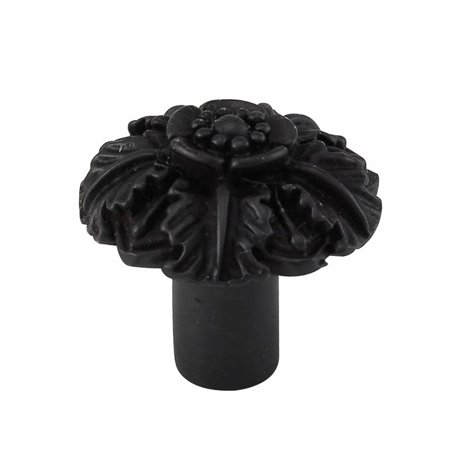 Large Flower Knob 1 1/4" in Oil Rubbed Bronze