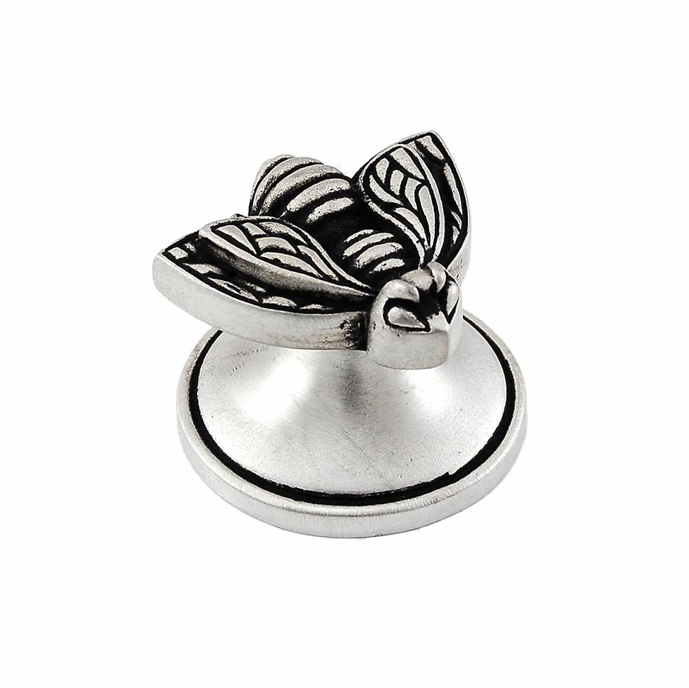 Large Bumble Bee Knob in Antique Nickel